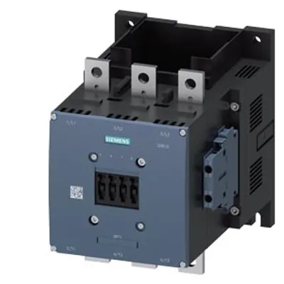 Siemens 3RT1076-6LA06 – Power contactor, AC-3e/AC-3 500 A, 250 kW / 400 V without operating mechanism 3-pole