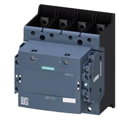 Siemens 3RT1355-6AR36 – Contactor, AC-1, 200 A/400 V/40 °C, S6, 4-pole