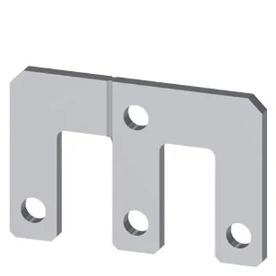 Siemens 3RT1956-4BA31 – Link for paralleling 3-pole, with bore hole for 3RT1.5 Siemens 3RT1956-4BA31 – Link for paralleling 3-pole, with bore hole for 3RT1.5