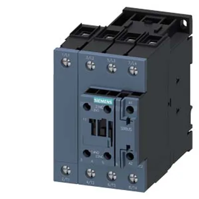 Siemens 3RT2336-1AU00 – Contactor AC-1, 60 A, 400 V / 40 °C, 4-pole, 240 V AC