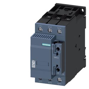 Siemens 3RT2636-1NB35 – Capacitor contactor, AC-6b 50 kVAr, / 400 V, 3-pole, 20-33 V AC/DC, 50/60 Hz, with integrated varistor Siemens 3RT2636-1NB35 – Capacitor contactor, AC-6b 50 kVAr, / 400 V, 3-pole, 20-33 V AC/DC, 50/60 Hz, with integrated varistor