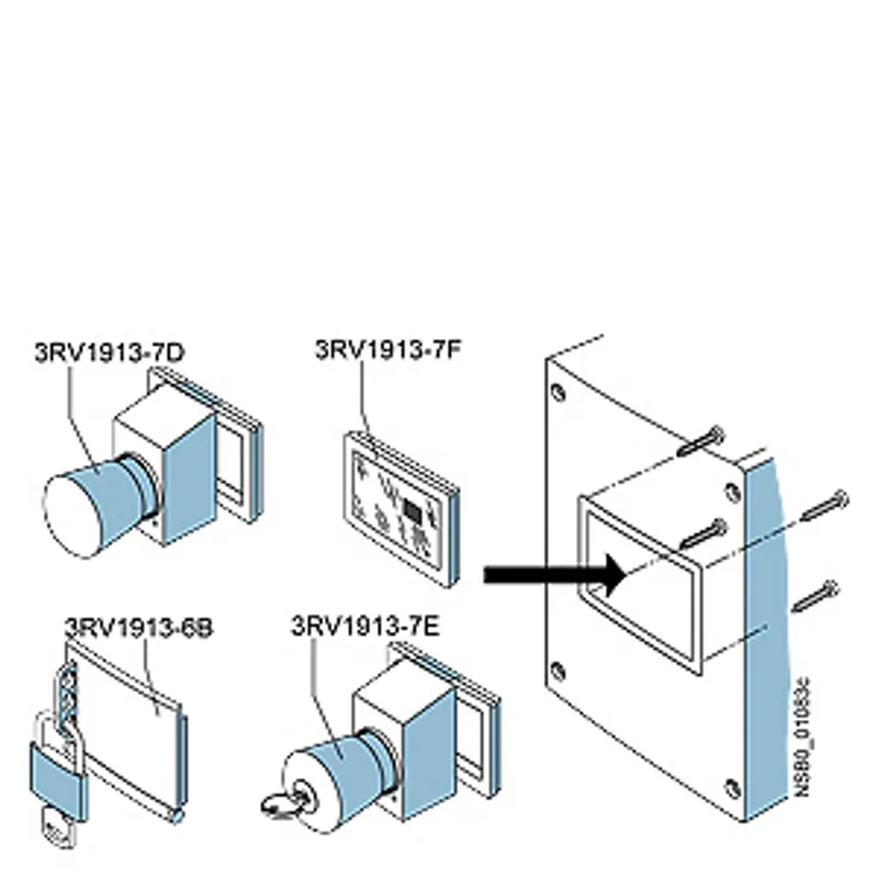 Siemens 3RV1913-6B — photo 1 of 2