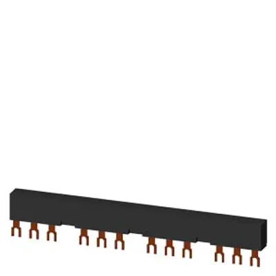 Siemens 3RV1915-2CB – 3-phase busbars Modular spacing 55 mm for 4 switches and accessories Fork shape connections Siemens 3RV1915-2CB – 3-phase busbars Modular spacing 55 mm for 4 switches and accessories Fork shape connections