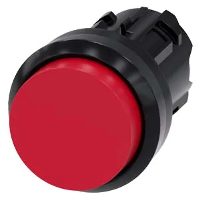 Siemens 3SU1000-0BB20-0AA0-Z Y13 – Pushbutton, 22 mm, round, plastic, red, pushbutton, raised