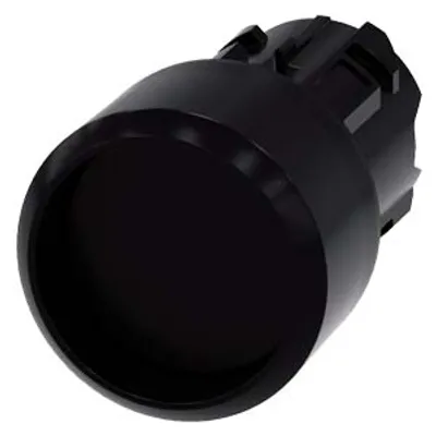 Siemens 3SU1000-0CB10-0AA0-Z Y19 – Pushbutton, 22 mm, round, plastic, black, Front ring