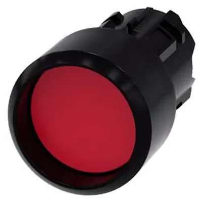 Siemens 3SU1000-0CB20-0AA0-Z X90 – Pushbutton, 22 mm, round, plastic, red, Front ring
