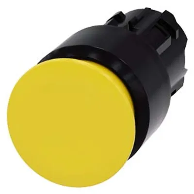 Siemens 3SU1000-1AA30-0AA0-Z Y13 – Mushroom pushbutton, 22 mm, round, plastic, yellow, 30 mm, latching, pull-to-unlatch mechanism Siemens 3SU1000-1AA30-0AA0-Z Y13 – Mushroom pushbutton, 22 mm, round, plastic, yellow, 30 mm, latching, pull-to-unlatch mechanism