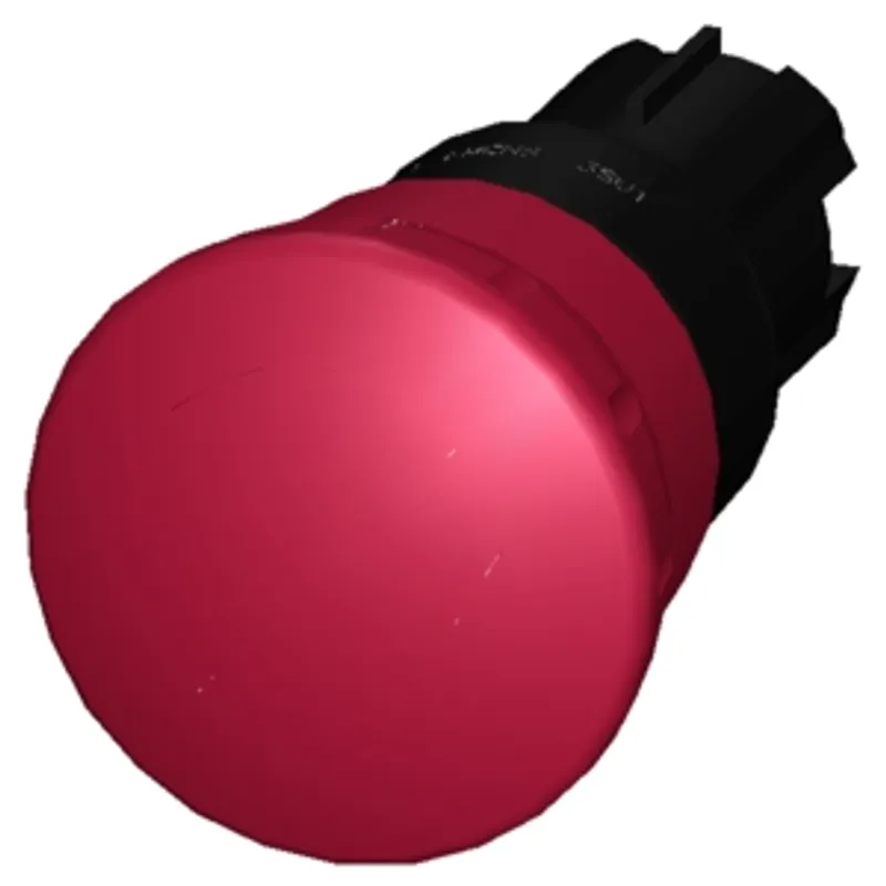 Siemens 3SU1000-1HB20-0AA0-Z X90 – EMERGENCY STOP mushroom pushbutton, 22 mm, round, plastic — photo 3 of 3