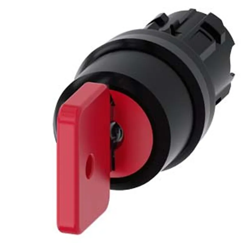 Siemens 3SU1000-4FL51-0AA0-Z Y11 – Key-operated switch O.M.R, 22 mm, round, plastic