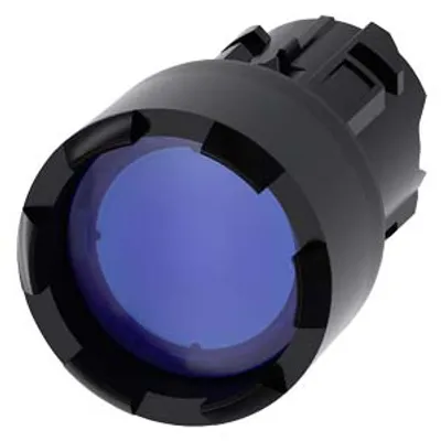 Siemens 3SU1001-0DB50-0AA0-Z Y11 – Illuminated pushbutton, 22 mm, round, plastic, blue, Front ring, raised, castellated, momentary contact type Siemens 3SU1001-0DB50-0AA0-Z Y11 – Illuminated pushbutton, 22 mm, round, plastic, blue, Front ring, raised, castellated, momentary contact type