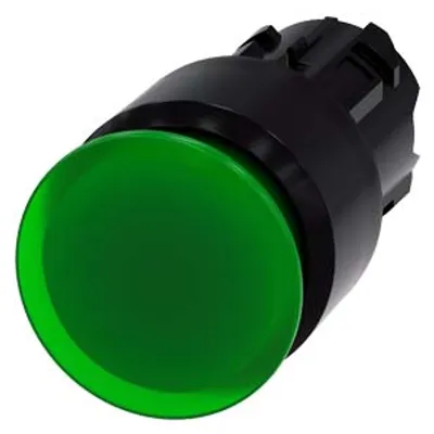 Siemens 3SU1001-1AA40-0AA0-Z X90 – Illuminated mushroom pushbutton, 22 mm, round, plastic