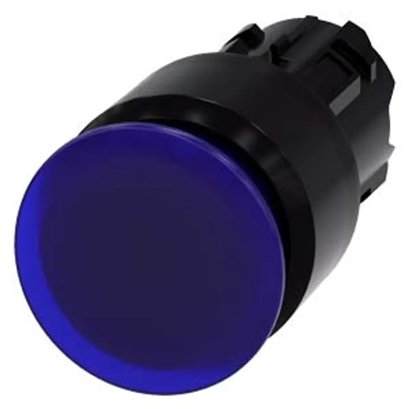 Siemens 3SU1001-1AA50-0AA0-Z Y12 – Illuminated mushroom pushbutton, 22 mm, round, plastic