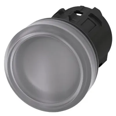 Siemens 3SU1001-6AA70-0AA0-Z Y13 – Indicator light, 22 mm, round, plastic, clear, lens, smooth