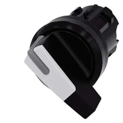 Siemens 3SU1002-2CF60-0AA0-Z Y19 – Selector switch, illuminable, 22 mm, round, plastic, white