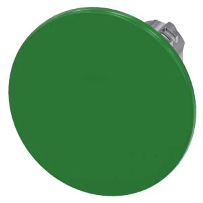 Siemens 3SU1050-1CD40-0AA0-Z Y15 – Mushroom pushbutton, 22 mm, round, metal, shiny, green