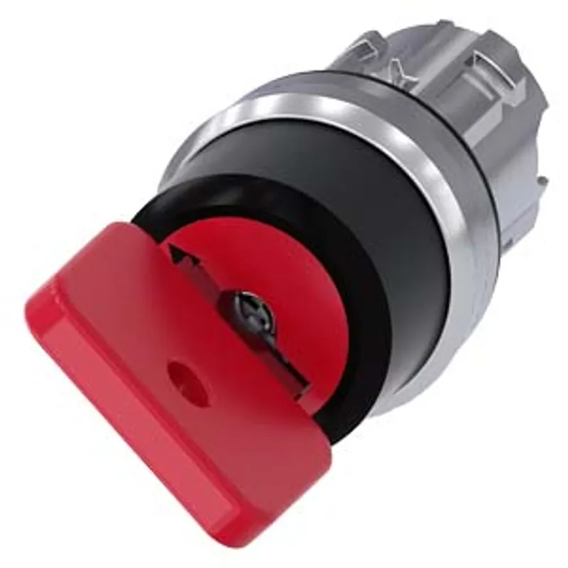 Siemens 3SU1050-4FF01-0AA0-Z Y15 – Key-operated switch O.M.R, 22 mm, round, metal, shiny