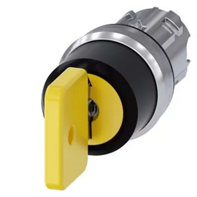 Siemens 3SU1050-4JP31-0AA0 – Key-operated switch O.M.R, 22 mm, round, metal, shiny