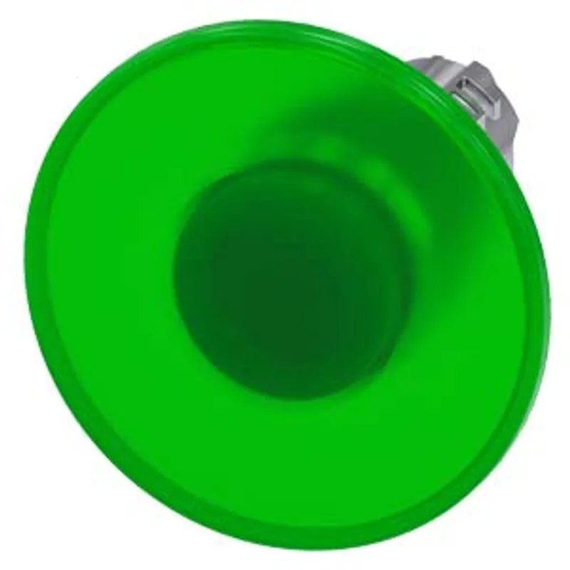 Siemens 3SU1051-1CA40-0AA0-Z Y19 – Illuminated mushroom pushbutton, 22 mm, round, metal, shiny