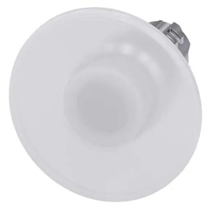 Siemens 3SU1051-1CD60-0AA0-Z Y11 – Illuminated mushroom pushbutton, 22 mm, round, metal, shiny