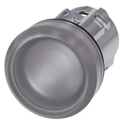 Siemens 3SU1051-6AA70-0AA0-Z Y12 – Indicator lights, 22 mm, round, metal, shiny, clear, lens