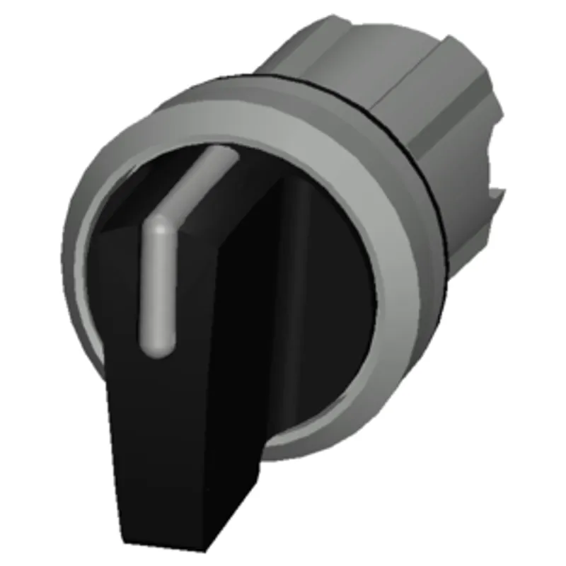 Siemens 3SU1052-2BN10-0AA0-Z X90 – Illuminable selector switch, 22 mm, round, metal shiny — photo 3 of 3