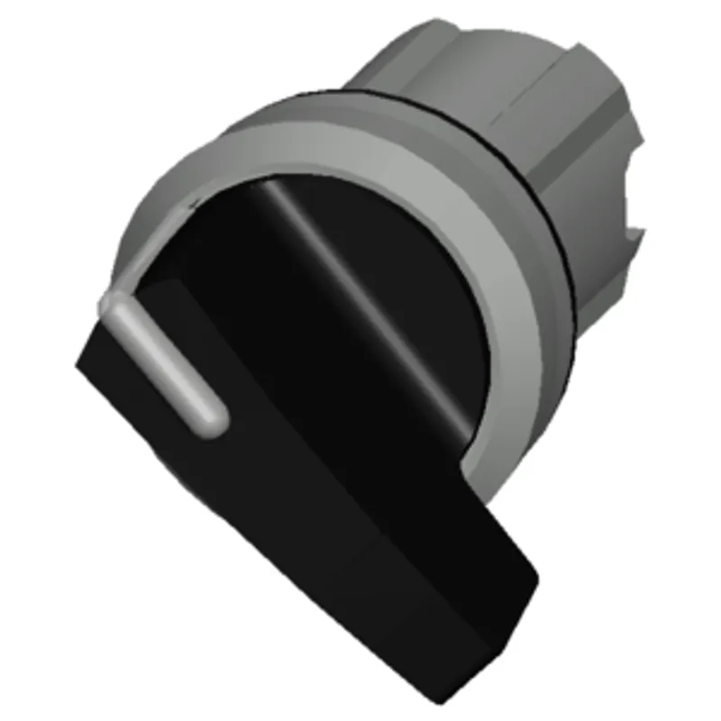 Siemens 3SU1052-2CC10-0AA0-Z X90 – Illuminable selector switch, 22 mm, round, metal shiny — photo 3 of 3