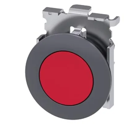 Siemens 3SU1060-0JA20-0AA0-Z X90 – Pushbutton, 30 mm, round, Metal, matte, red
