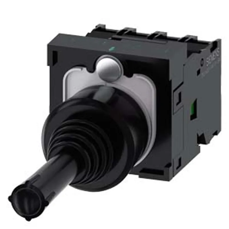 Siemens 3SU1100-7AF10-1QA0-Z Y19 – Coordinate switch, 22 mm, round, plastic, black