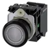 Siemens 3SU1103-0AB70-3BA0-Z Y11 – Illuminated pushbutton, 22 mm, round, plastic, clear — photo 1 of 4