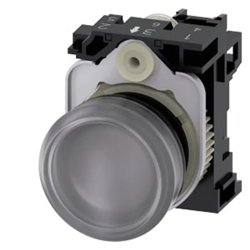 Siemens 3SU1103-6AA70-1AA0-Z Y13 – Indicator lights, 22 mm, round, plastic, clear, lens