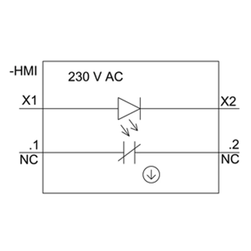 Siemens 3SU1156-0AB20-1CA0-Z Y19 – Illuminated pushbutton, 22 mm, round, metal, shiny, red — photo 2 of 3
