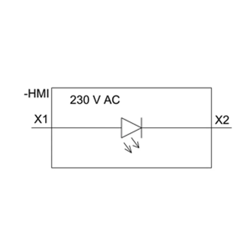 Siemens 3SU1156-6AA70-1AA0-Z X90 – Indicator lights, 22 mm, round, metal, shiny, clear, lens — photo 4 of 5