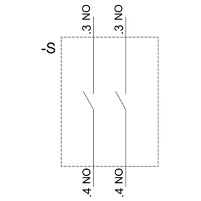 Siemens 3SU1400-1AA10-1DA0-Z X90 – Contact module with 2 contact elements, 2 NO — photo 5 of 5