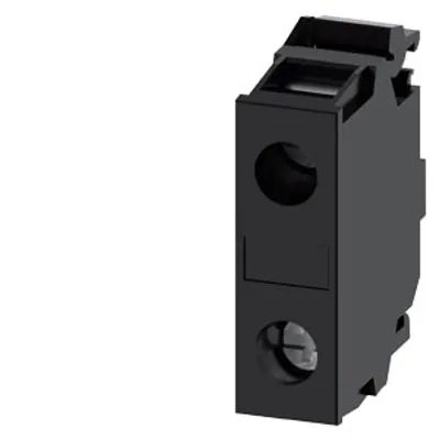 Siemens 3SU1400-2DA10-1AA0 – Support terminal, black, screw terminal, for floor mounting