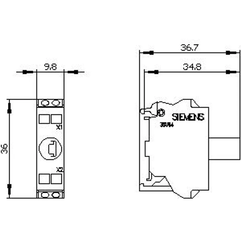 Siemens 3SU1401-2BF40-3AA0 — photo 2 of 5