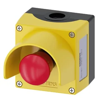 Siemens 3SU1801-0NB00-2AC2 – Enclosure for command devices, 22 mm, round