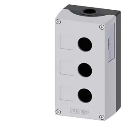 Siemens 3SU1853-0AA00-0AB1-Z Y19 – Enclosure for command devices, 22 mm, round