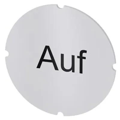 Siemens 3SU1900-0AB71-0AD0 – Inscription plate for illuminated pushbutton, round