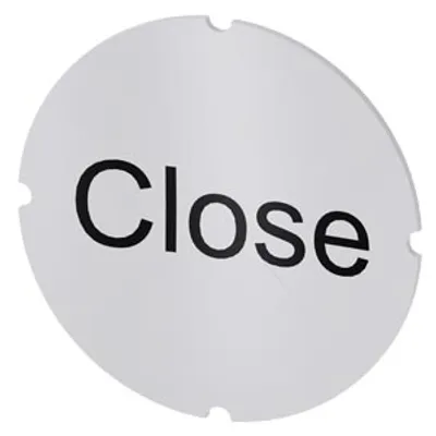 Siemens 3SU1900-0AB71-0DX0-Z Y19 – Inscription plate for illuminated pushbutton, round