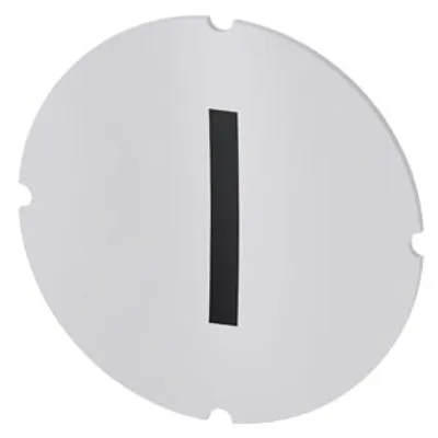 Siemens 3SU1900-0AB71-0QB0-Z Y19 – Inscription plate for illuminated pushbutton, round