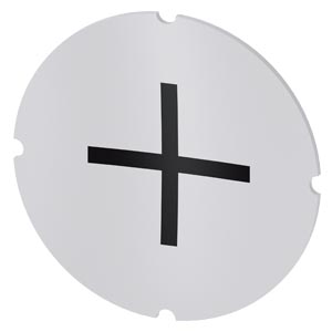 Siemens 3SU1900-0AB71-0QX0-Z Y19 – Inscription plate for illuminated pushbutton, round
