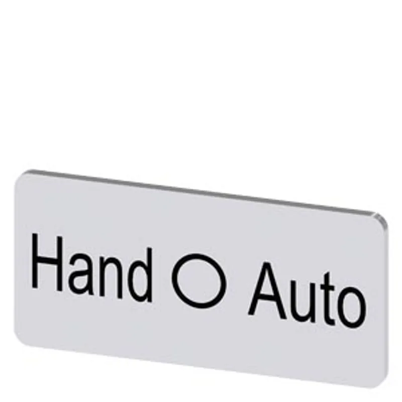 Siemens 3SU1900-0AC81-0DD0-Z Y19 – Labeling plate for snapping on or gluing on label holder