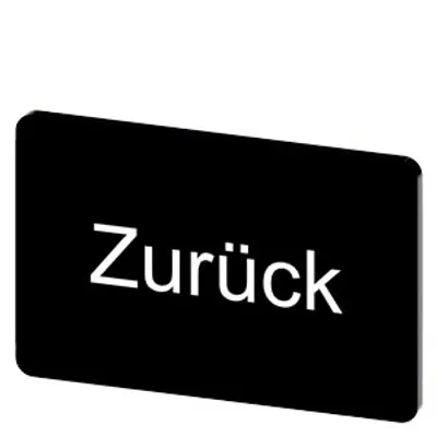 Siemens 3SU1900-0AD16-0AG0-Z Y19 – Labeling plate for snapping on or gluing on label holder