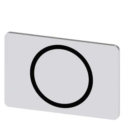 Siemens 3SU1900-0AD81-0QA0-Z Y19 – Labeling plate for snapping on or gluing on label holder