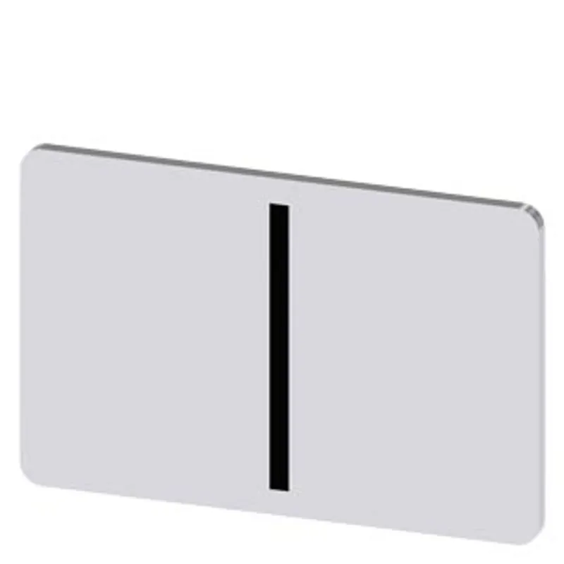 Siemens 3SU1900-0AD81-0QB0-Z Y19 – Labeling plate for snapping on or gluing on label holder