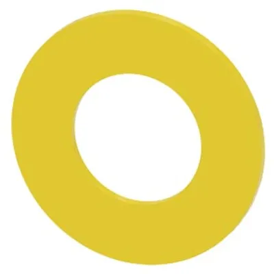 Siemens 3SU1900-0BA31-0ND0-Z Y19 – Washer for EMERGENCY STOP, yellow