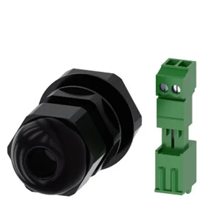 Siemens 3SU1900-0JB10-0AA0-Z Y19 – Metric M25 cable gland for routing the round cable into the…