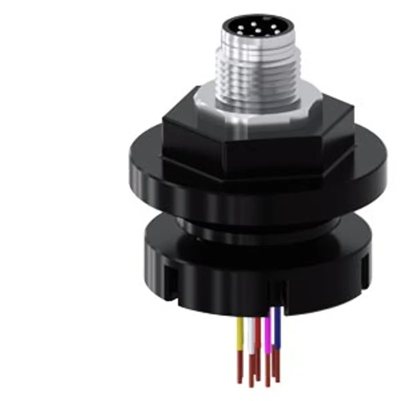Siemens 3SU1900-0JL10-0AA0-Z Y19 – Adapter M12 plug, 8-pole, for M20/M25 cable entry