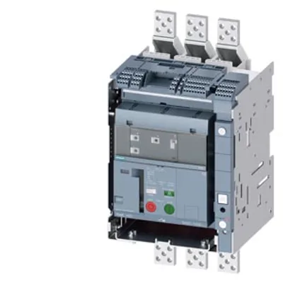 Siemens 3VA2716-3.B35-.... – Draw-out molded case circuit breaker with guide frame and PSS frame 1600