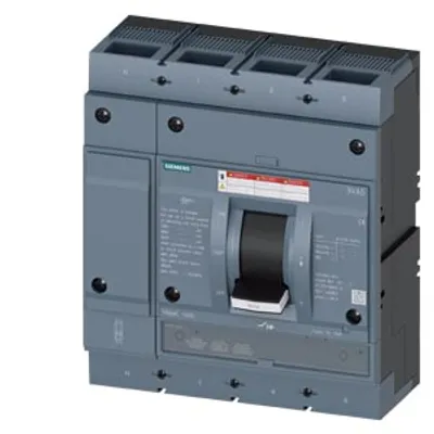 Siemens 3VA5580-0BB42-0AA0 – Molded case switch 3VA5 UL Frame 800 max. short-circuit breaking capacity 65 kA @ 480 V 4-pole MCS110